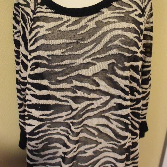 Torrid Sheer Top Blouse - Picture 3 of 5